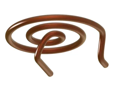 Induction Cooktop Heating Coil 3D print model