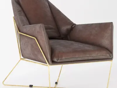 crosshaven accent chair 3D model