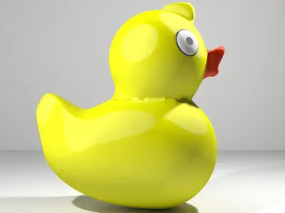 Toys - Duck 3D model
