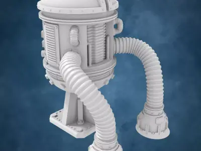 PLASMA ENGINE 3D print model