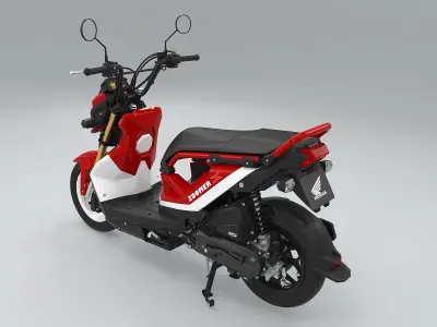 Honda Zoomer X 110cc Scooter 3D model