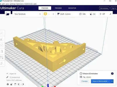 Shelf Bracket  4 3D print model
