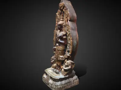 Character - Guardian God 3D model