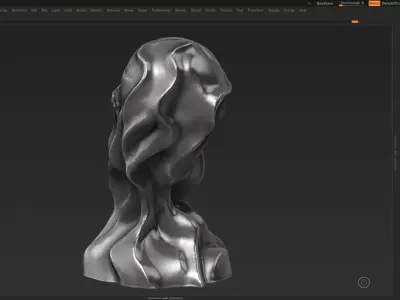 Modern Abstract Decorative sculpture 3d print model 51 3D print model