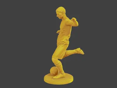 Soccer Player SP 002 3D print model