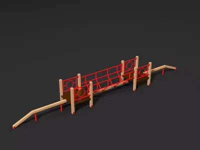 Sports complex 27 3D model