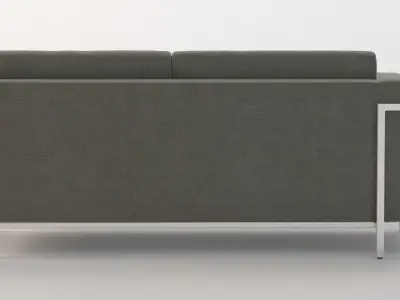 Davenport Corner Sectional Left or Right Sofa Module 3D model