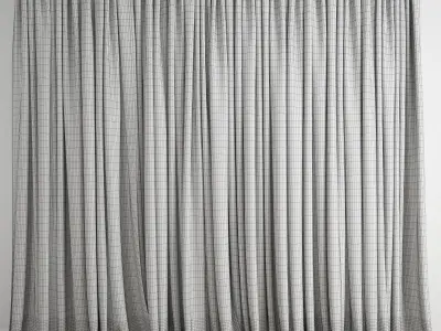 curtain 494 3D model