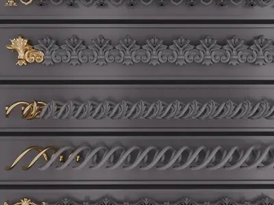 Trim Ornament 122 3D model