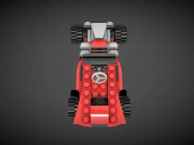 Lego Sport Car Gen 2 3D model