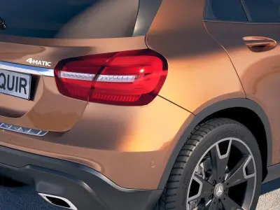 Mercedes GLA 2018 3D model