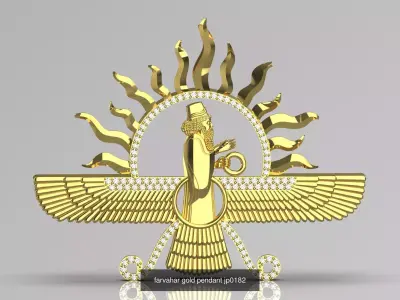 The Faravahar Heritage STL 3D Collection 3D Model Pack