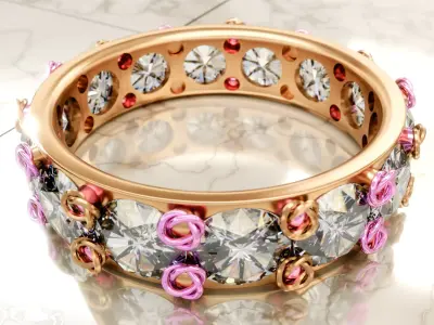 Custom Ring 3D model