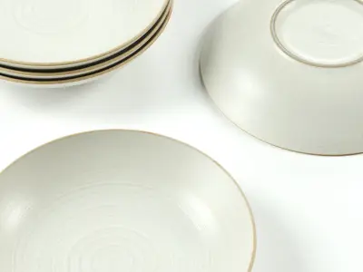 POLYPASTA - Thomas Nature deep plate 23cm 3D model