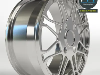 Car Wheel Rim 3D model from CGTrader