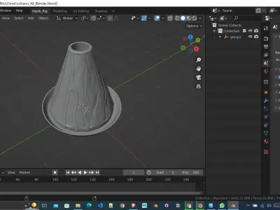 3d-science-experiment-volcano-3d-printed 3D print model