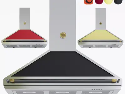 BERTAZZONI HERITAGE HOOD 3D model