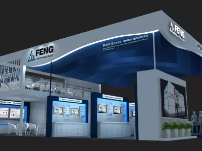 Exhibition - Area - 15X9-3DMAX2012-01 3D model