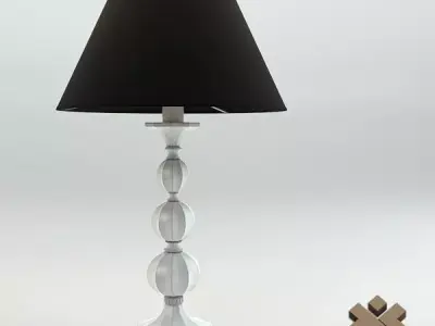 Chelini Bianco Deco Lamp 3D model