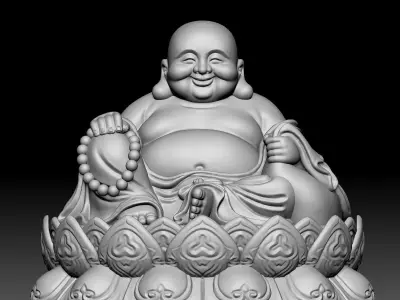 God of wealth 040 3D print model