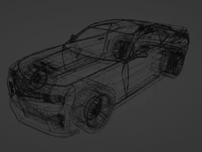 Chevrolet Camaro 2010  Free 3D model