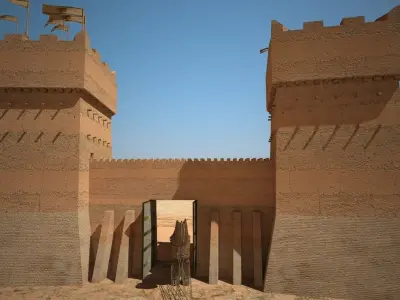 Trojan Horse - Animated 3D model