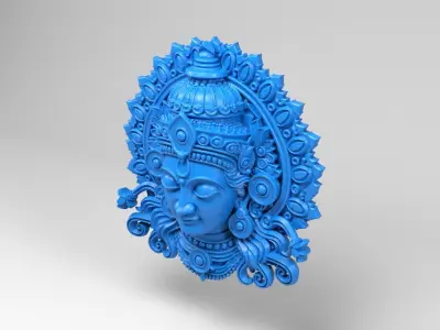 Wall Buddha 3D print model