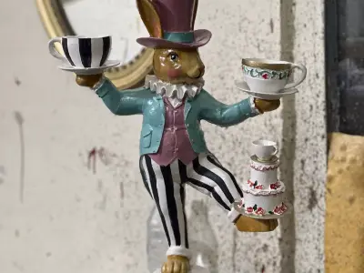 easter bunny-Tea Time Balance 3D model