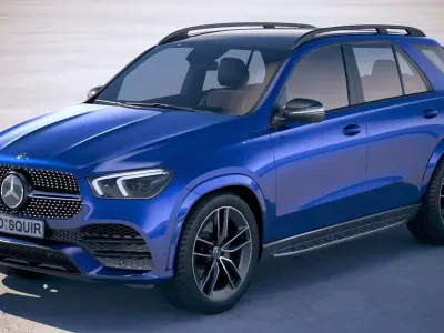 Mercedes GLE AMG 2020 3D model