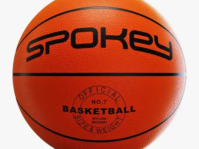 Basketball ball set 004 3D model