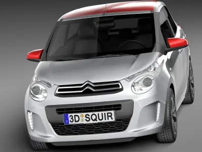 Citroen C1 2015 3D model