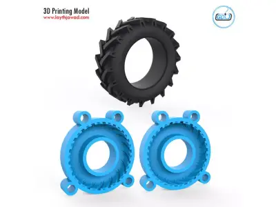 Tire Mold 3D Printing Model 3D print model