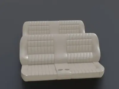 TRUCK BENCH SEAT WITH CUP HOLDER - 25AUG-S14 3D print model