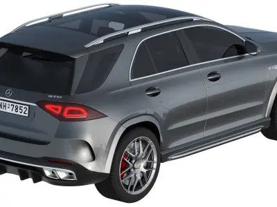 Mercedes Benz AMG GLE 63 2021 3D model