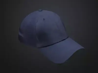 Baseball cap 3D model