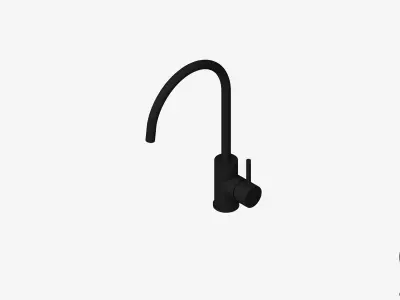 Sink Mixer - Luxury - Pin Low-poly 3D model
