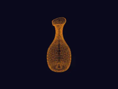 Flower Vase Free 3D model shop