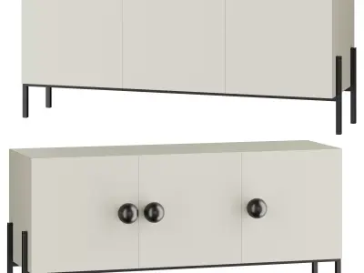 Momenti Sharp Cabinet 3D model