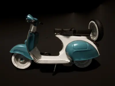 Vespa VNB 125 Piaggio 3D model