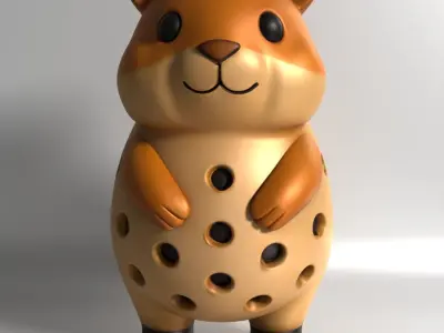 Hamster Sprouter Seed Chia Radish Lentil Germinator toy 3D print model