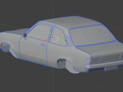 Chevette 1978 3D print model