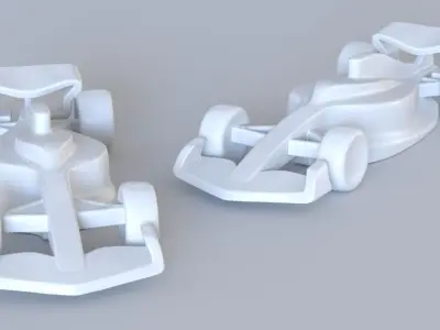 Formula Figurine - printable model 3D print model