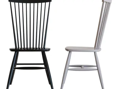 Crate and Barrel Marlow II Dining Chair 3D model
