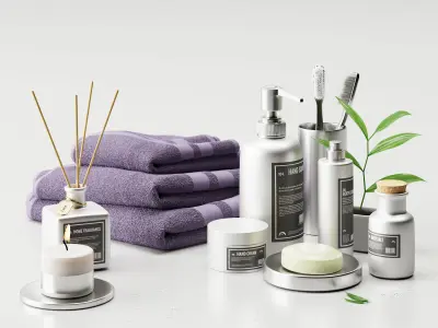 Bathroom Kit 3D model