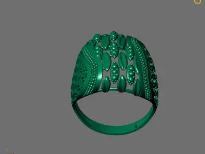Women Plain Ring Ready STL Models Womens Ring 3d models 3D print model 10