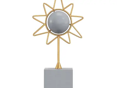 Sun Moon and Planet Decorations By Homiodecor 3D model