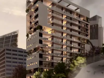 Modern High-rise Apartment 3D model