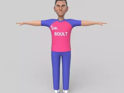Trent Boult 3D model
