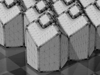 surface for paneling 3D model