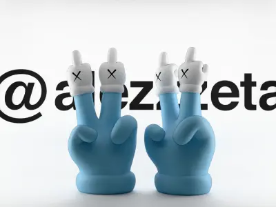 Kaws Hands Mini for Print 3D print model